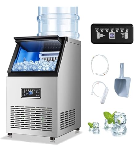 フクシマガリレイ　全自動製氷機　キューブアイス　厨房　飲食店　FIC-A45KT キューブアイス製氷機スタックオンタイプ - 製品情報 - フクシマ